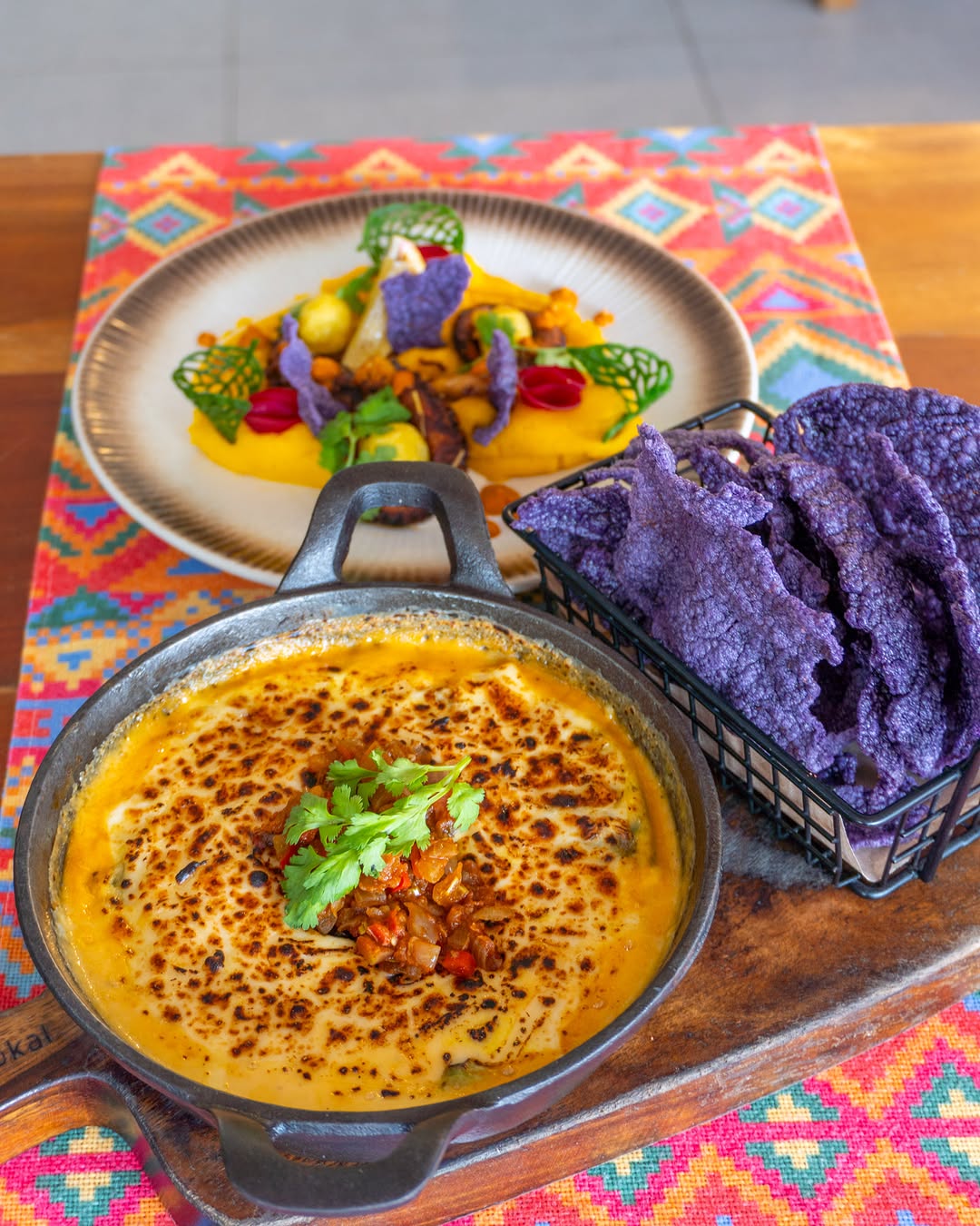 Caldereta Enchiladas with Pulpo Inasal combo